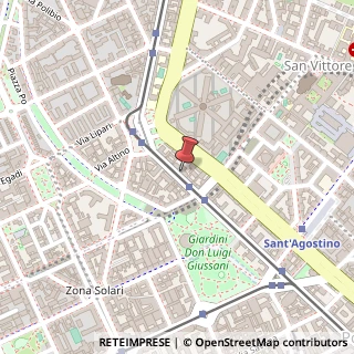 Mappa Viale Coni Zugna, 7, 20144 Milano, Milano (Lombardia)
