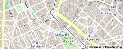 Mappa Milano