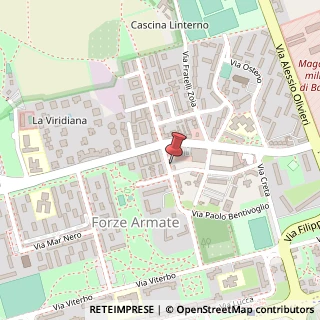 Mappa Via Sella Nuova, 15, 20152 Milano, Milano (Lombardia)