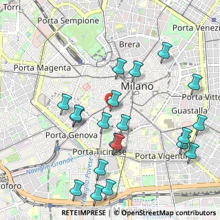 Mappa Largo Gallarati Scotti, 20123 Milano MI, Italia (1.1745)
