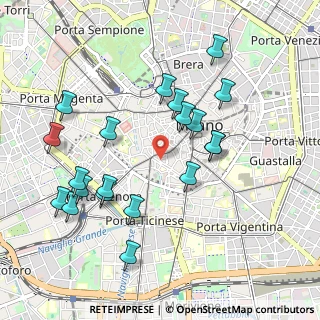 Mappa Largo Gallarati Scotti, 20123 Milano MI, Italia (1.0255)