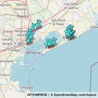 Mappa Via Battaglione S. Marco, 30013 Cavallino-Treporti VE, Italia (13.58)
