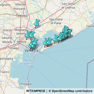 Mappa Via Battaglione S. Marco, 30013 Cavallino-Treporti VE, Italia (11.346)