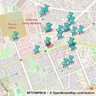 Mappa Via Francesco Primaticcio, 20147 Milano MI, Italia (0.524)