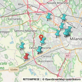 Mappa Via Don Ernesto Vercesi, 20017 Rho MI, Italia (4.32308)
