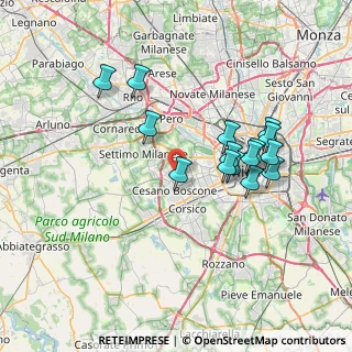 Mappa Via Don Ernesto Vercesi, 20017 Rho MI, Italia (6.71933)
