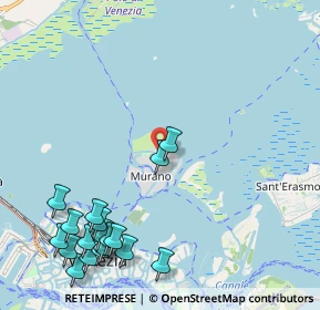 Mappa Calle Angelo Zaniol, 30141 Venezia VE, Italia (2.79333)