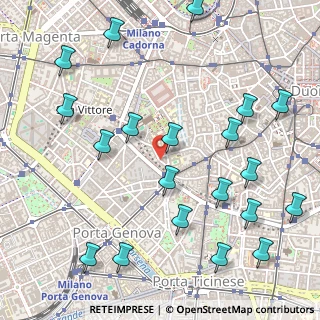 Mappa Via Francesco Novati, 20123 Milano MI, Italia (0.6535)