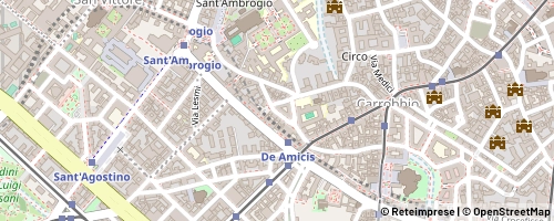 Mappa Milano