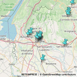 Mappa Via Pieve di Cadore, 37124 Verona VR, Italia (14.356)