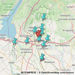 Mappa Via Giovanni Prati, 37124 Verona VR, Italia (11.2175)