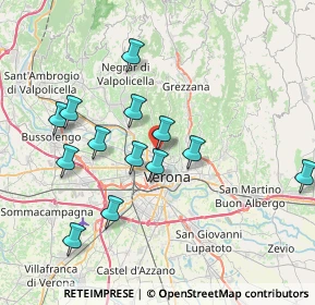 Mappa Via Nicolò Tommaseo, 37124 Verona VR, Italia (7.32462)