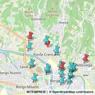 Mappa Via Pieve di Cadore, 37124 Verona VR, Italia (1.3255)