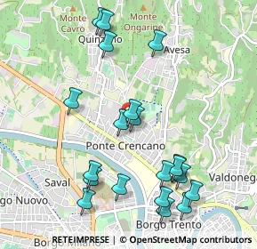 Mappa Via Nicolò Tommaseo, 37124 Verona VR, Italia (1.105)