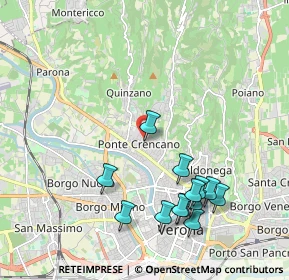 Mappa Via Nicolò Tommaseo, 37124 Verona VR, Italia (2.18385)