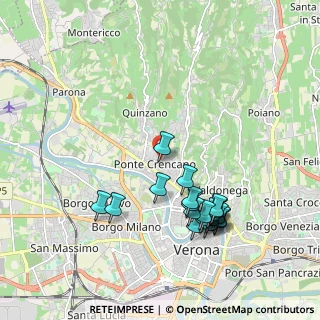 Mappa Via Giovanni Prati, 37124 Verona VR, Italia (2.0235)