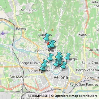 Mappa Via Giovanni Prati, 37124 Verona VR, Italia (1.32857)