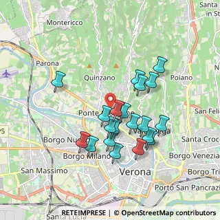 Mappa Via Pieve di Cadore, 37124 Verona VR, Italia (1.6)