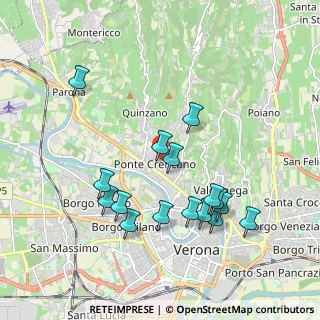 Mappa Via Pieve di Cadore, 37124 Verona VR, Italia (1.925)
