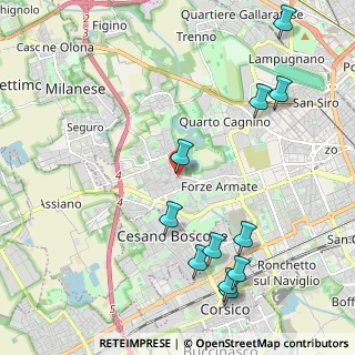 Mappa Piazza Sant Apollinare, 20152 Milano MI, Italia (2.51636)