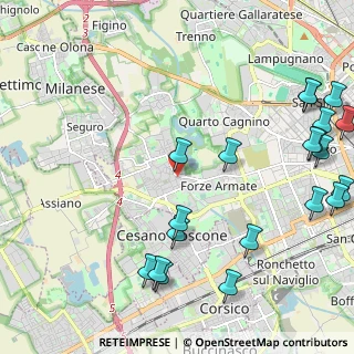 Mappa Piazza Sant Apollinare, 20152 Milano MI, Italia (2.9215)