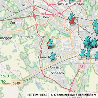 Mappa Piazza Sant Apollinare, 20152 Milano MI, Italia (6.6035)