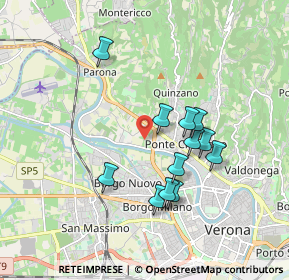 Mappa Lungadige Attiraglio, 37124 Verona VR, Italia (1.5825)