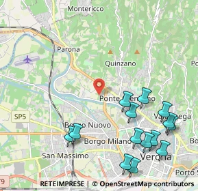 Mappa Lungadige Attiraglio, 37124 Verona VR, Italia (2.60786)