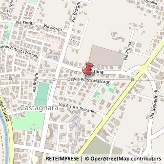 Mappa Via Pietro Mascagni,  11, 35010 Cadoneghe, Padova (Veneto)