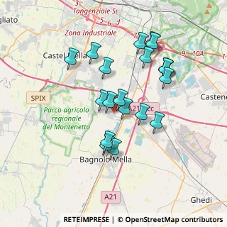 Mappa Via Maccabiani, 25020 Poncarale BS, Italia (3.32)