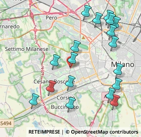 Mappa Via Filippo Maria Beltrami, 20152 Milano MI, Italia (4.58333)