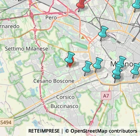 Mappa Via Filippo Maria Beltrami, 20152 Milano MI, Italia (5.405)