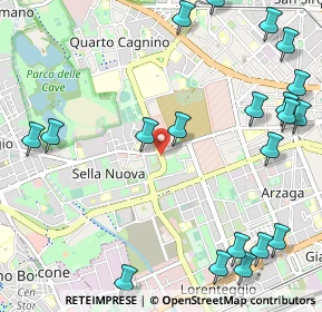 Mappa Via Filippo Maria Beltrami, 20152 Milano MI, Italia (1.475)
