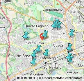 Mappa Via Filippo Maria Beltrami, 20152 Milano MI, Italia (2.025)