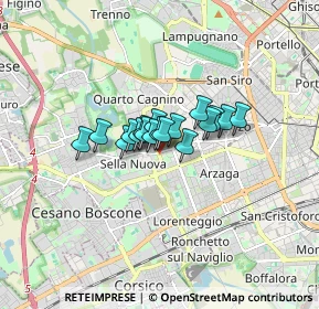 Mappa Via Filippo Maria Beltrami, 20152 Milano MI, Italia (0.85222)