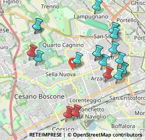 Mappa Via Filippo Maria Beltrami, 20152 Milano MI, Italia (2.2465)