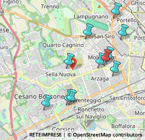 Mappa Via Filippo Maria Beltrami, 20152 Milano MI, Italia (2.01909)