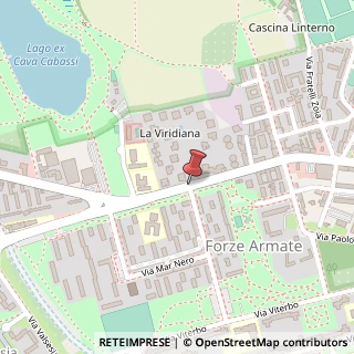 Mappa Via delle Forze Armate,  260, 20152 Milano, Milano (Lombardia)