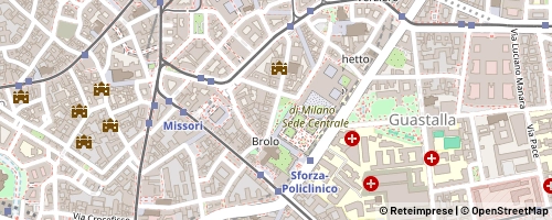 Mappa Milaan