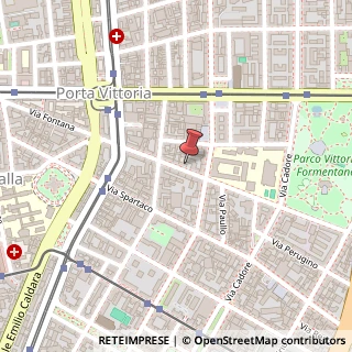 Mappa Via Augusto Anfossi, 15, 20135 Milano, Milano (Lombardia)