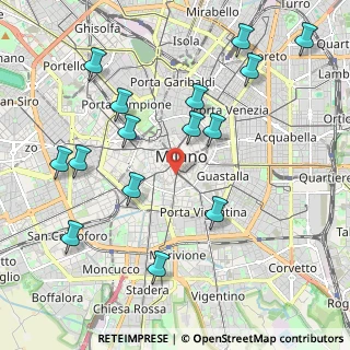 Mappa Corso Italia, 20123 Milano MI, Italia (2.29867)