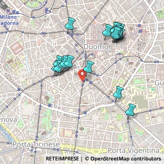 Mappa Corso Italia, 20123 Milano MI, Italia (0.5335)