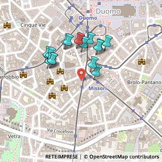 Mappa Corso Italia, 20123 Milano MI, Italia (0.2175)