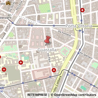 Mappa Via Luciano Manara,  15, 20122 Milano, Milano (Lombardia)