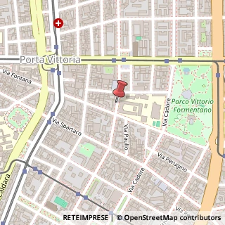 Mappa Via Emilio Morosini,  14, 20135 Milano, Milano (Lombardia)