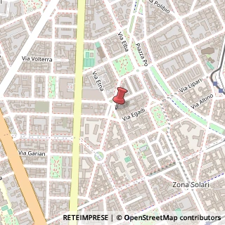 Mappa Via Giacomo Boni, 25, 20144 Milano, Milano (Lombardia)