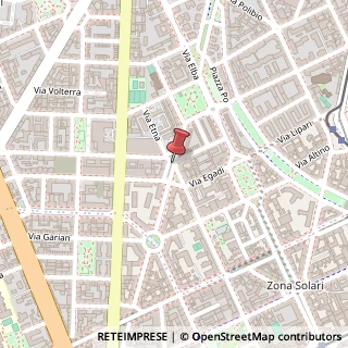 Mappa Via Giacomo Boni,  25, 20144 Milano, Milano (Lombardia)