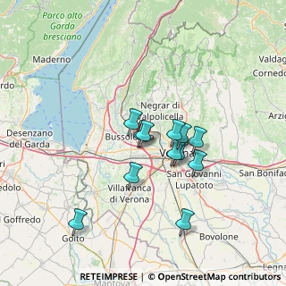 Mappa Via Enrico Toti, 37012 Bussolengo VR, Italia (11.0525)