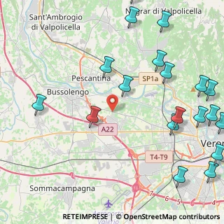 Mappa Via Enrico Toti, 37012 Bussolengo VR, Italia (6.193)