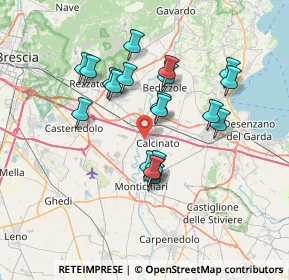 Mappa 25010 Calcinato BS, Italia (6.258)